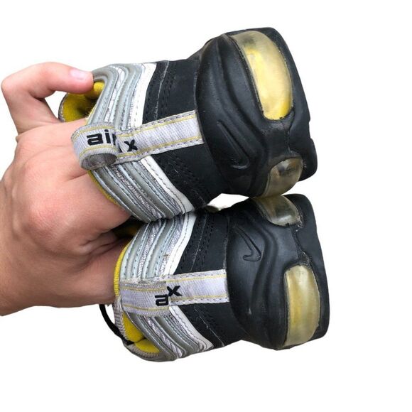 Rare 2018 Nike Air Max 97 Steelers Black Yellow Size 6 - Picture 15 of 15